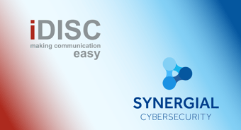 idisc and synergial cybersecurity logos